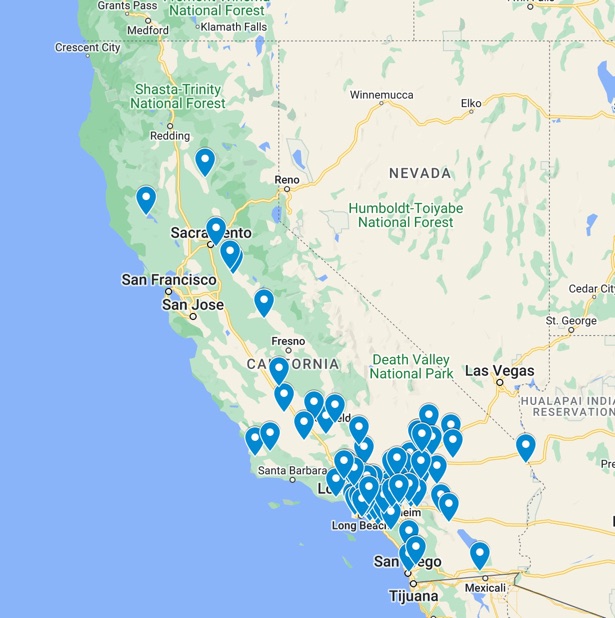 AES Project Locations